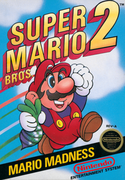 Super Mario Bros. 2 Jaquette
